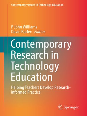 cover image of Contemporary Research in Technology Education